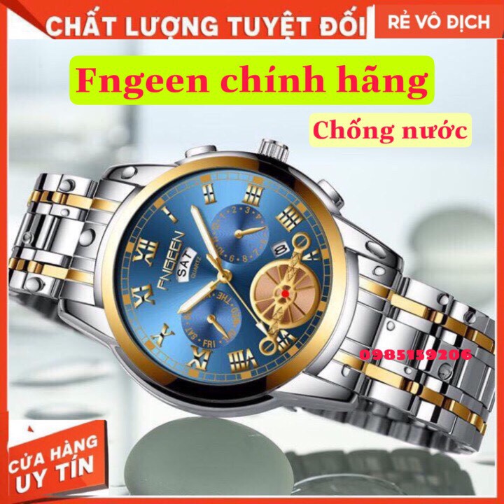 Đồng hồ Nam Cao Cấp Fngeen Giả Cơ 02