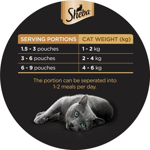 Pate Sheba cho mèo gói 70g