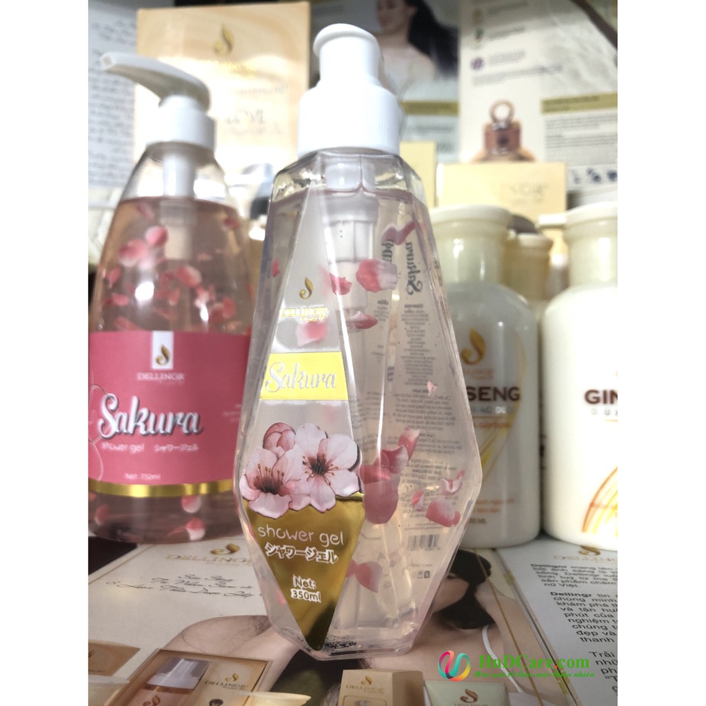 Sữa Tắm Sakura - Thơm Mềm Mịn Da (chiết xuất hoa anh đào, chống lão hóa làn da) | BigBuy360 - bigbuy360.vn