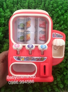 ĐỒ CHƠI QUẦY BÁN NƯỚC MINI  ( PIN )