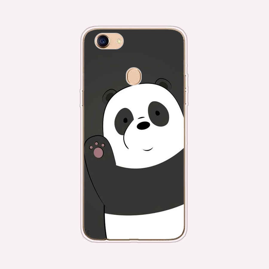 Ốp Lưng Điện Thoại Bằng Silicone Tpu Mềm In Hình Gấu We Bare Bears Cho Oppo A39 / A57 / Reno 2 / A12 / A83 / F5 / F7 / A73