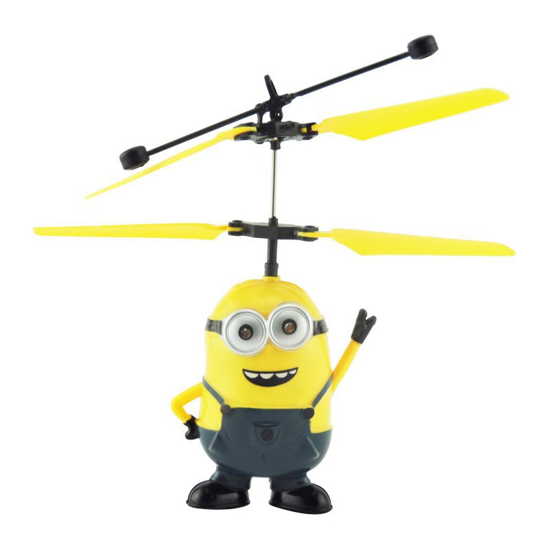 Đồ chơi máy bay trực thăng hình Minion flycam