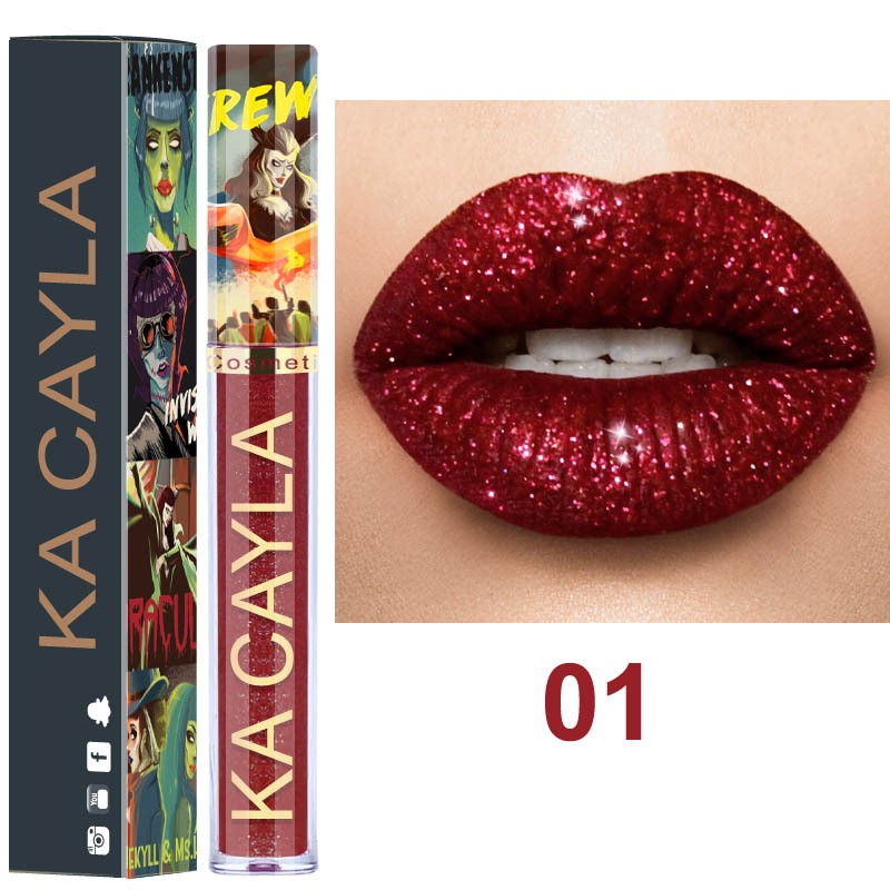 Son môi bóng ánh kim tuyến gồm 8 màu tùy chọn | BigBuy360 - bigbuy360.vn