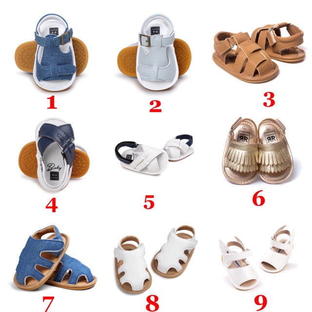 6 ri giày tập đi