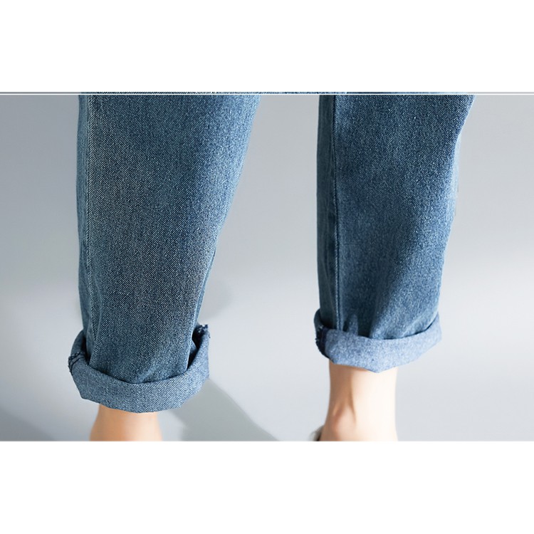 Quần Yếm - Quần Yếm Jean Cotton Nữ - Quần Yếm Dài, Form Rộng - Mẫu Mới Nhất 2019 | BigBuy360 - bigbuy360.vn