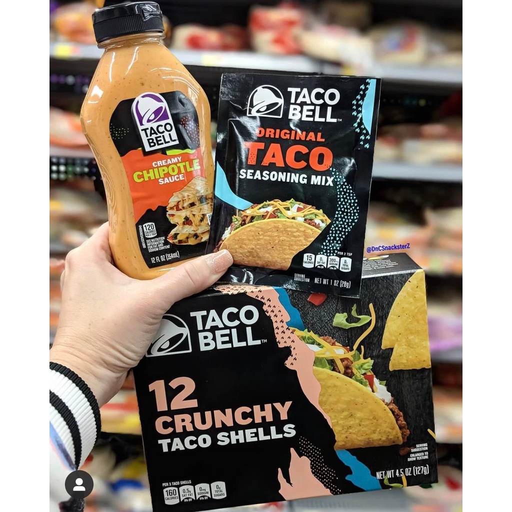 [Taco Bell Original Flavor] Gia Vị Nêm Bánh Street Taco Mexico