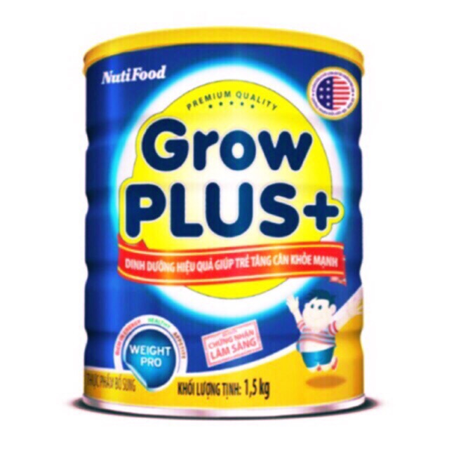 Sữa Growplus xanh 1,5kg(Nutifood)