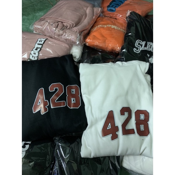 Áo Hoodie Nỉ Bông Tay Dài Túi Bụng Unisex Số 428(ODER 2 NGÀY)