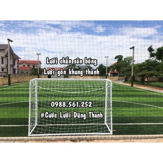Lưới gôn khung thành bóng đá 3x2x1 (sân 5 người, dù xịn bền trên 4 năm)