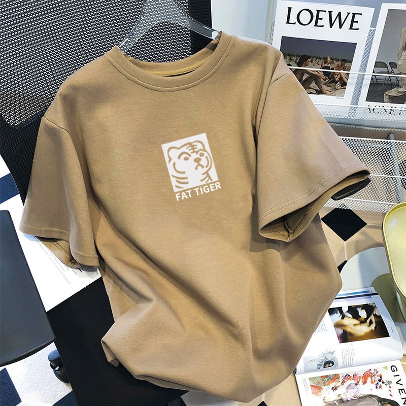 HIIXIIVI Áo Thun 100% cotton Tay Ngắn Cổ Tròn In Hình Hoàng Hôn Thời Trang Mùa Hè Phong Cách Hàn Quốc Dành Cho Nữ 2022