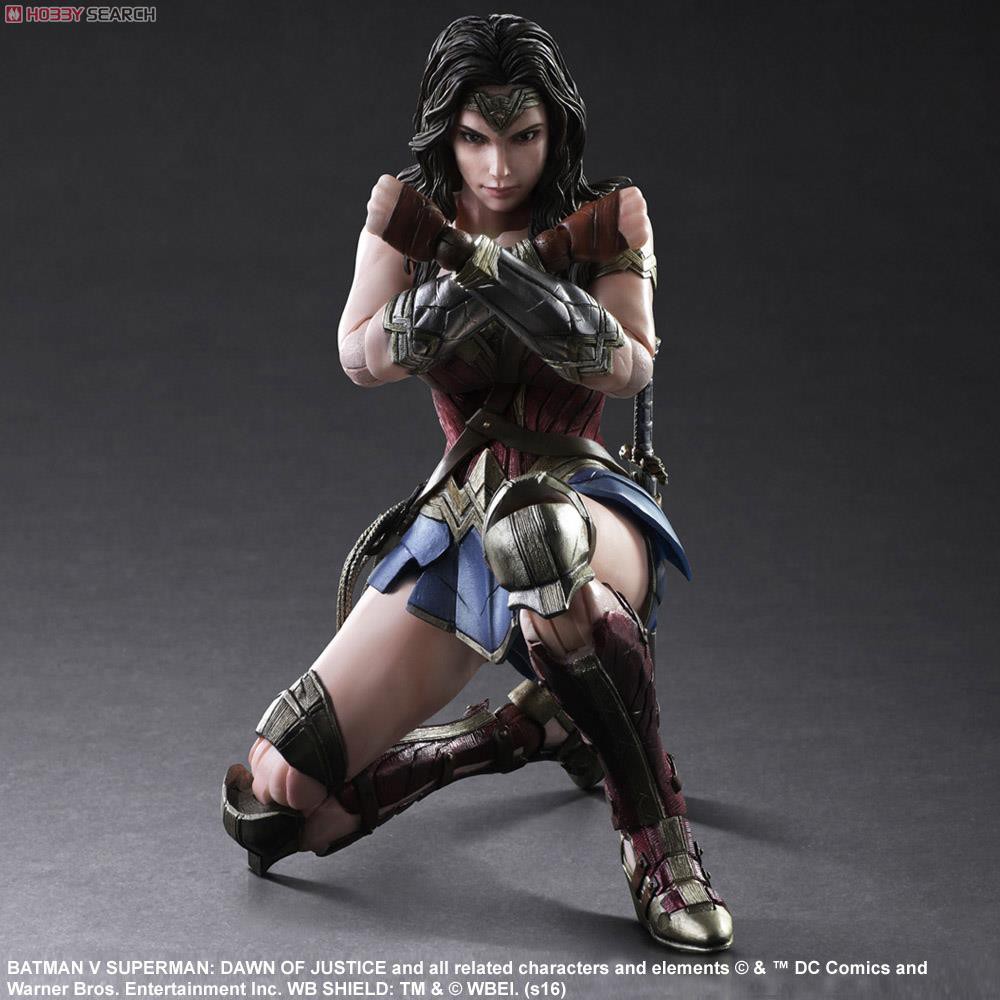 [Chính Hãng]Mô Hình Play Arts Kai Wonder Woman - Batman v Superman - Dawn of Justice version