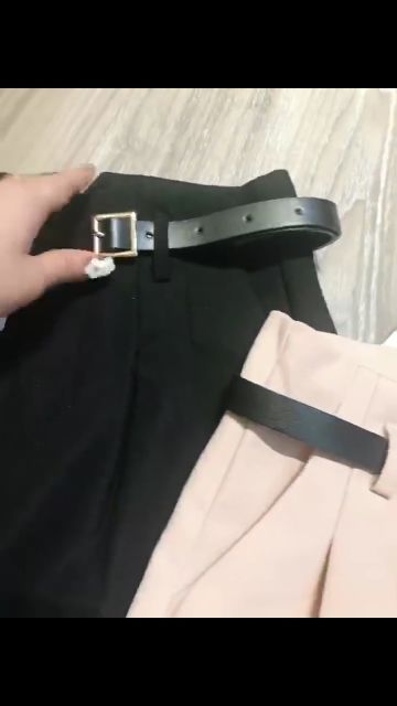 Quần Baggy Kèm Thắt Lưng sang chảnh