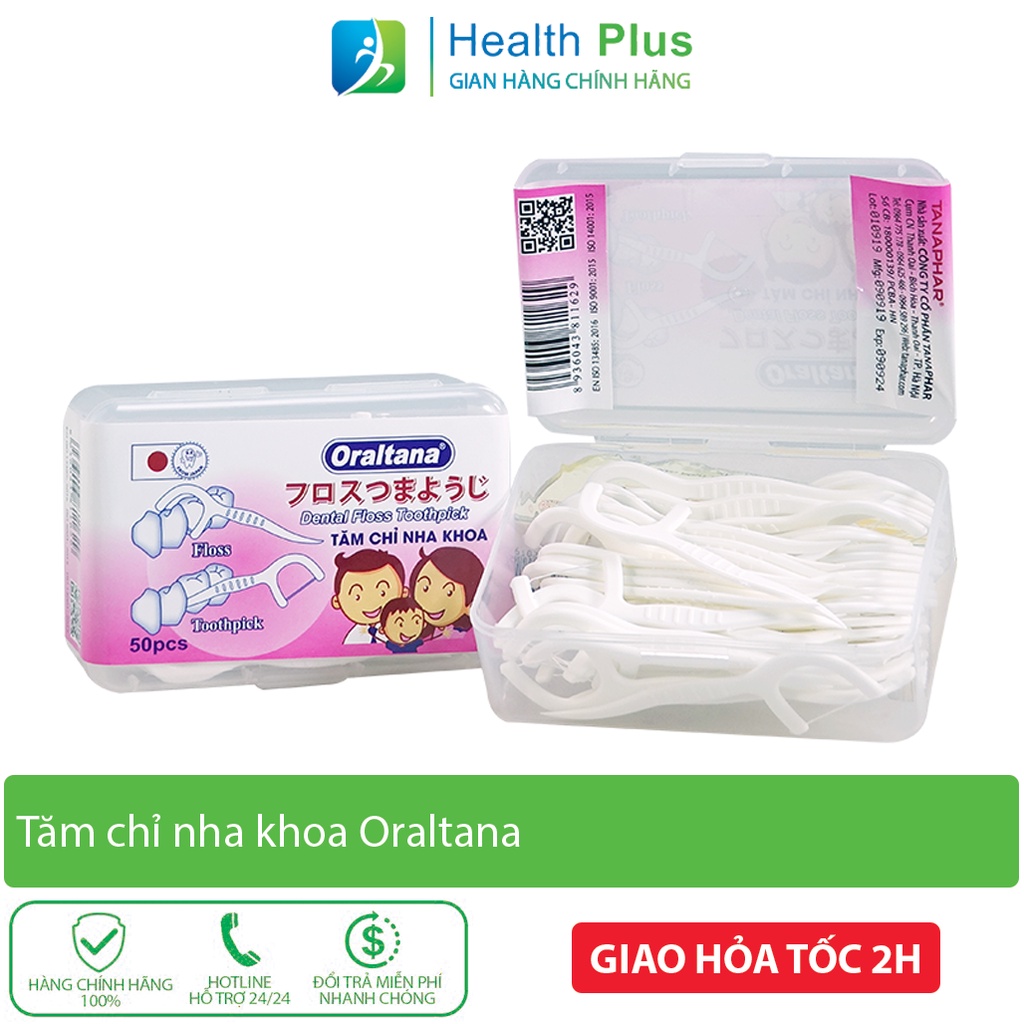 Tăm xỉa răng nha khoa Nhật Oraltana chính hãng vệ sinh răng miệng sạch sẽ