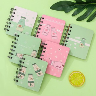 SỔ TAY LÒ XO CẦM TAY MINI NHIỀU HOẠ TIẾT DỄ THƯƠNG