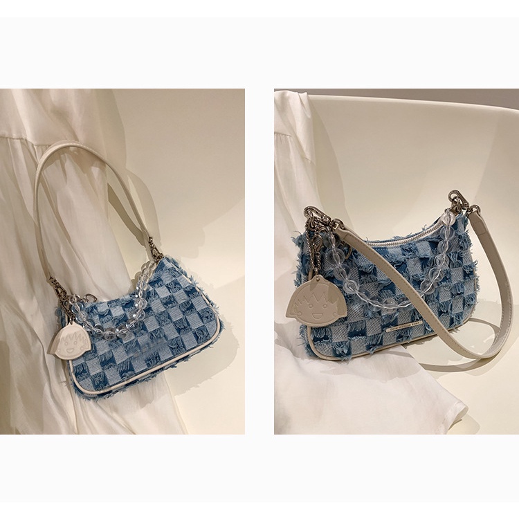 Túi Xách Đeo Vai Dây Xích Thời Trang Mùa Hè Mới 2022 Dành Cho Nữ