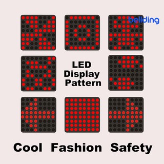 Đèn Led Tín Hiệu Thông Minh Cho Xe Đạp