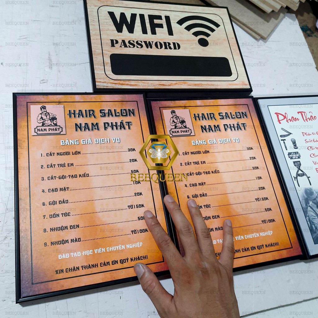 [20 mẫu] Biển Wifi Trang Trí Quán - Biển Pass Wifi