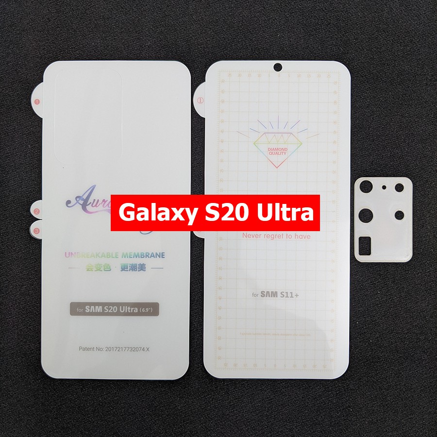 Miếng dán PPF chống xước Galaxy S20 Ultra