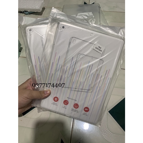 Ốp lưng dẻo trong suốt iPad Gen 10, Mini 1,2,3,4,5,6, Air 1,2,3 Air 4,5, Gen5, 6, Gen7, 8 10.2, Pro 11, 12.9 2020,21,18