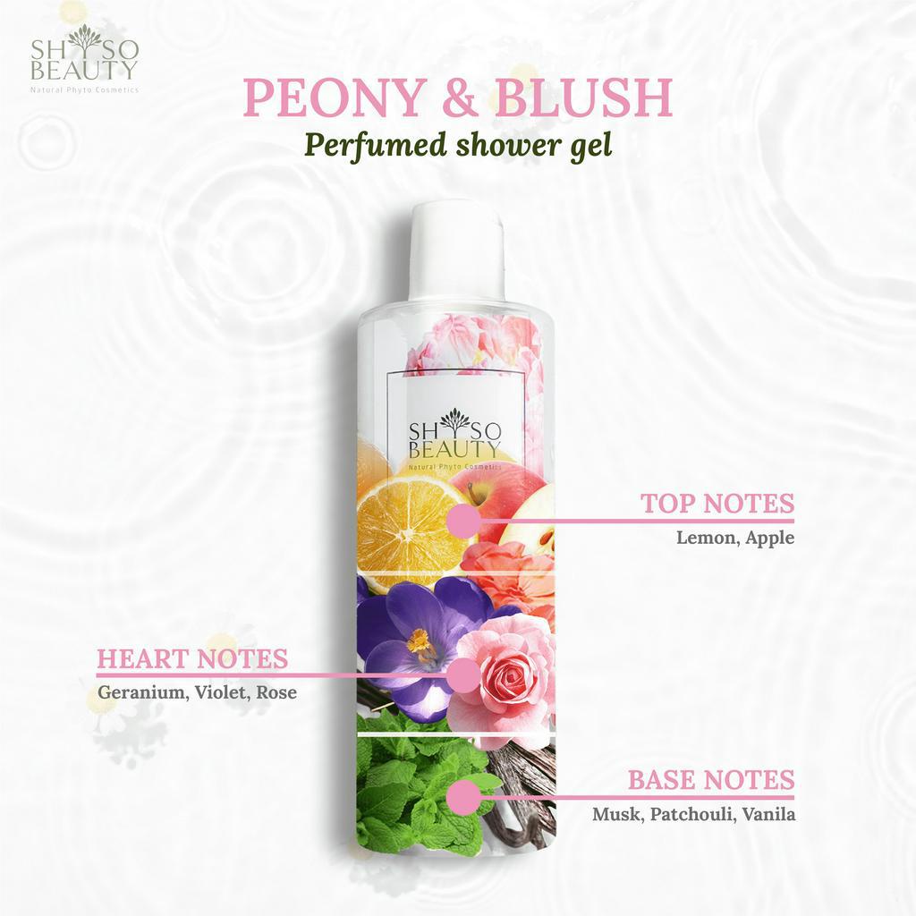 Sữa tắm nước hoa SHSO Beauty Peony &amp; Blush chai 500ml