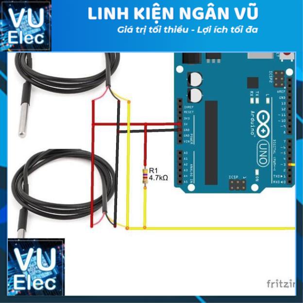 Cảm biến nhiệt độ DS18B20