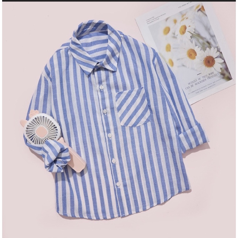 Áo sơ mi dài tay bé trai, hàng có sẵn, max 55kg