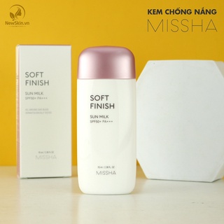 Kem Chống Nắng Missha Soft Finish Sun Milk SPF50+ PA+++