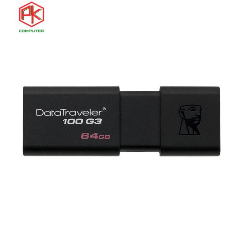 USB 3.0 64GB Kingston DT100G3/64GB  Hàng Chính Hãng | BigBuy360 - bigbuy360.vn