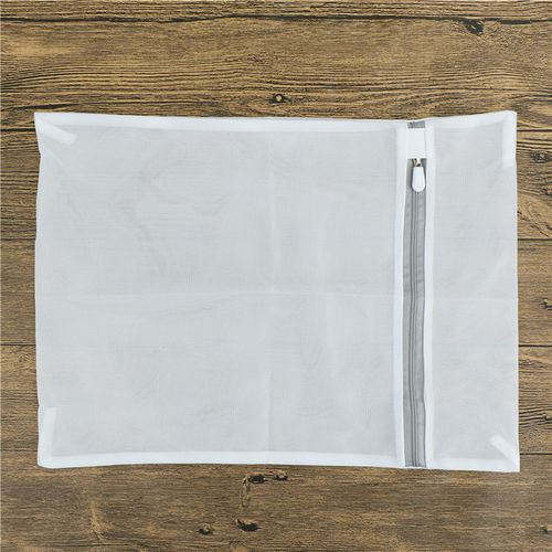 Túi Giặt Có Khóa Kéo Bảo Vệ Quần Áo Dạng Lưới Kích Thước 60x60