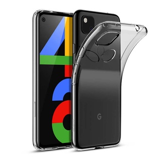Ốp dẻo trong suốt cho Google Pixel 4A 5G (Hàng loại A)