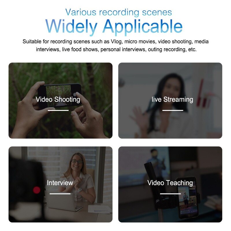 Micro Mini Có Kẹp Gắn Điện Thoại Iphone