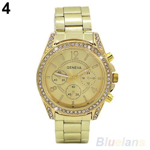 Đồng hồ Quartz Analog đính đá dành cho nữ