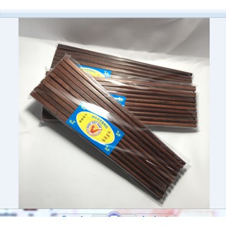 ĐŨA ĂN GỖ TRẮC BỘ 10 ĐÔI CAO CẤP KHÔNG CONG VÊNH - HÀNG XUẤT TRUNG- ẢNH THẬT