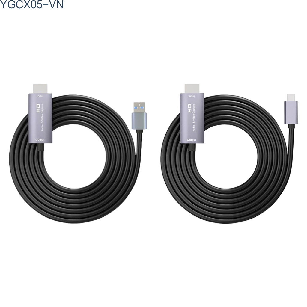 Dây Cáp Thẻ Video 4k Hd 2m Hdmi-Compatible Cổng Usb Type C Hỗ Trợ Phát Sóng Trực Tuyến | BigBuy360 - bigbuy360.vn