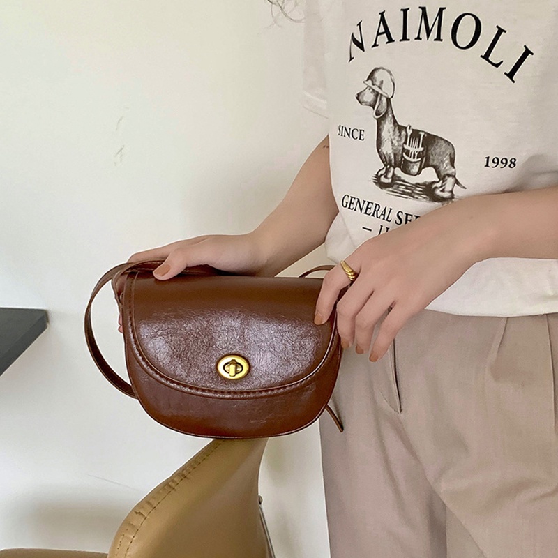 IELGY Túi Đeo Vai Thời Trang Cổ Điển Sang Trọng Cho Nữ