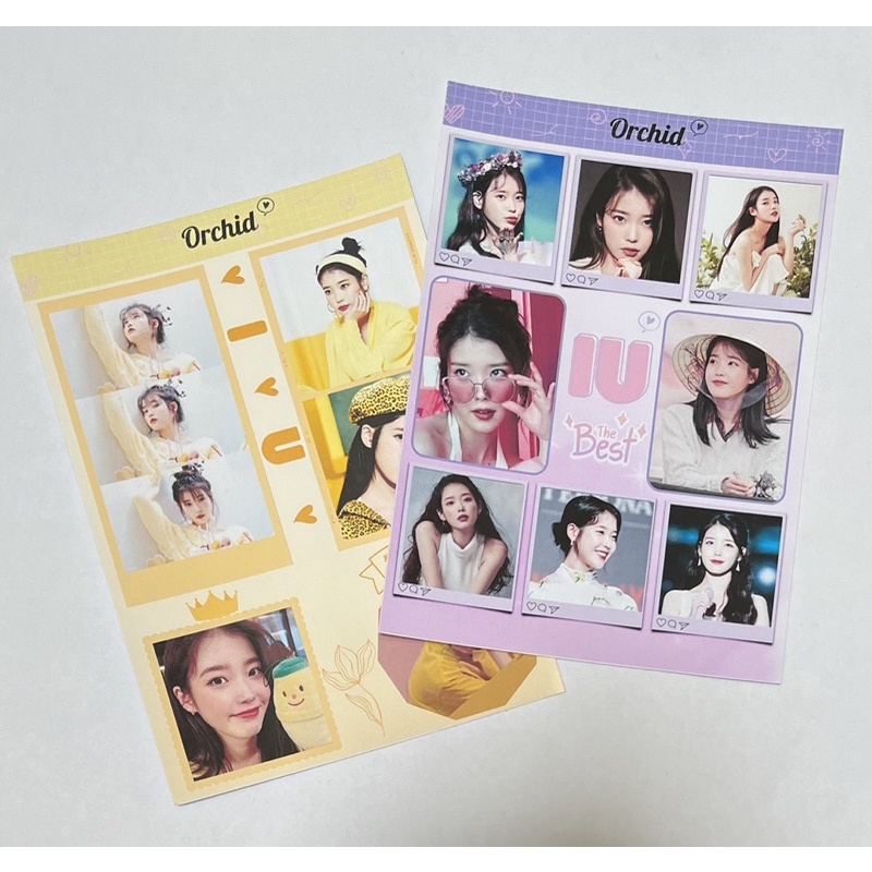 Sticker nhãn dán IU Lee Ji Eun