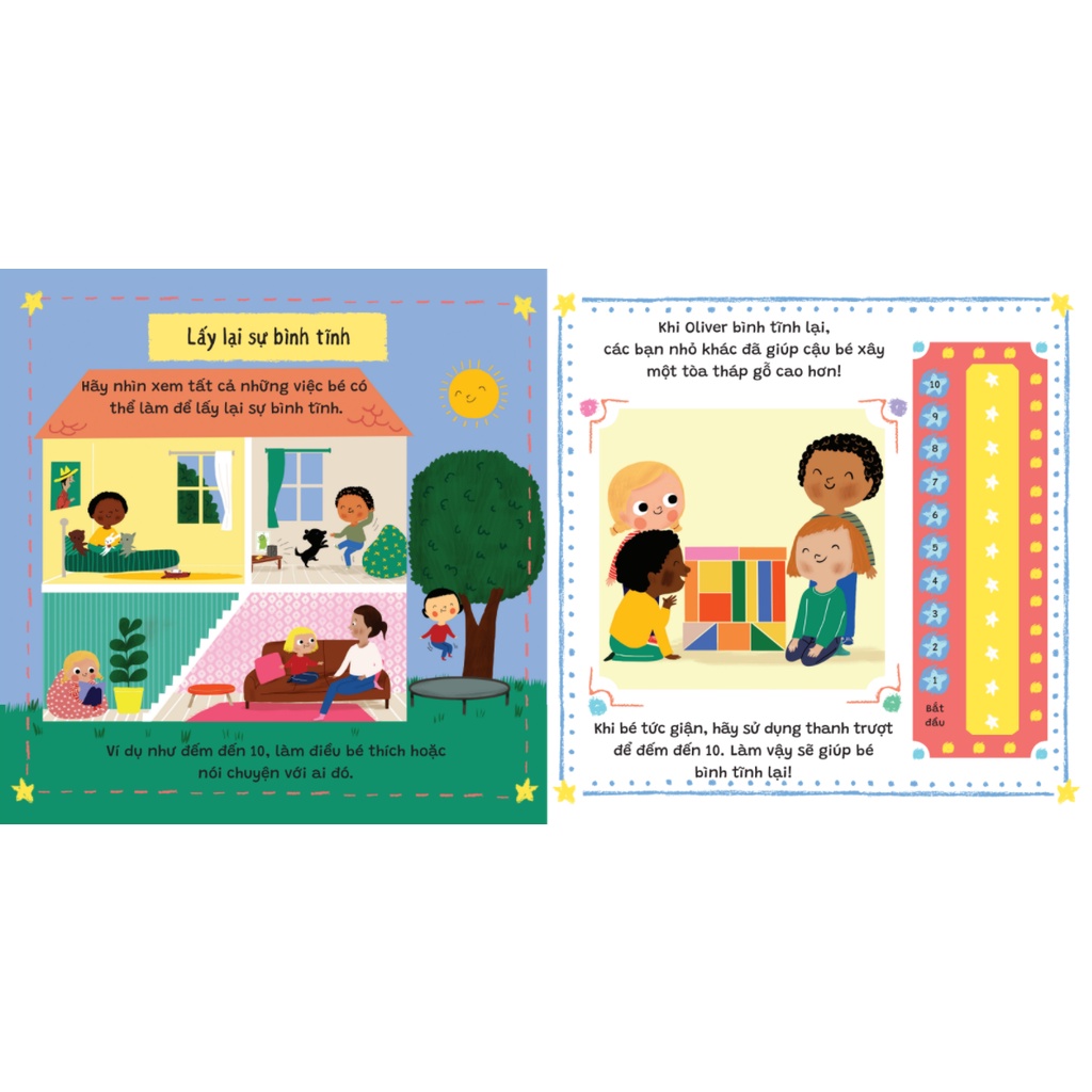 Sách lật mở chuyển động - Những cảm xúc nhỏ quan trọng của bé – Đôi khi mình tức giận (0 - 6 tuổi)