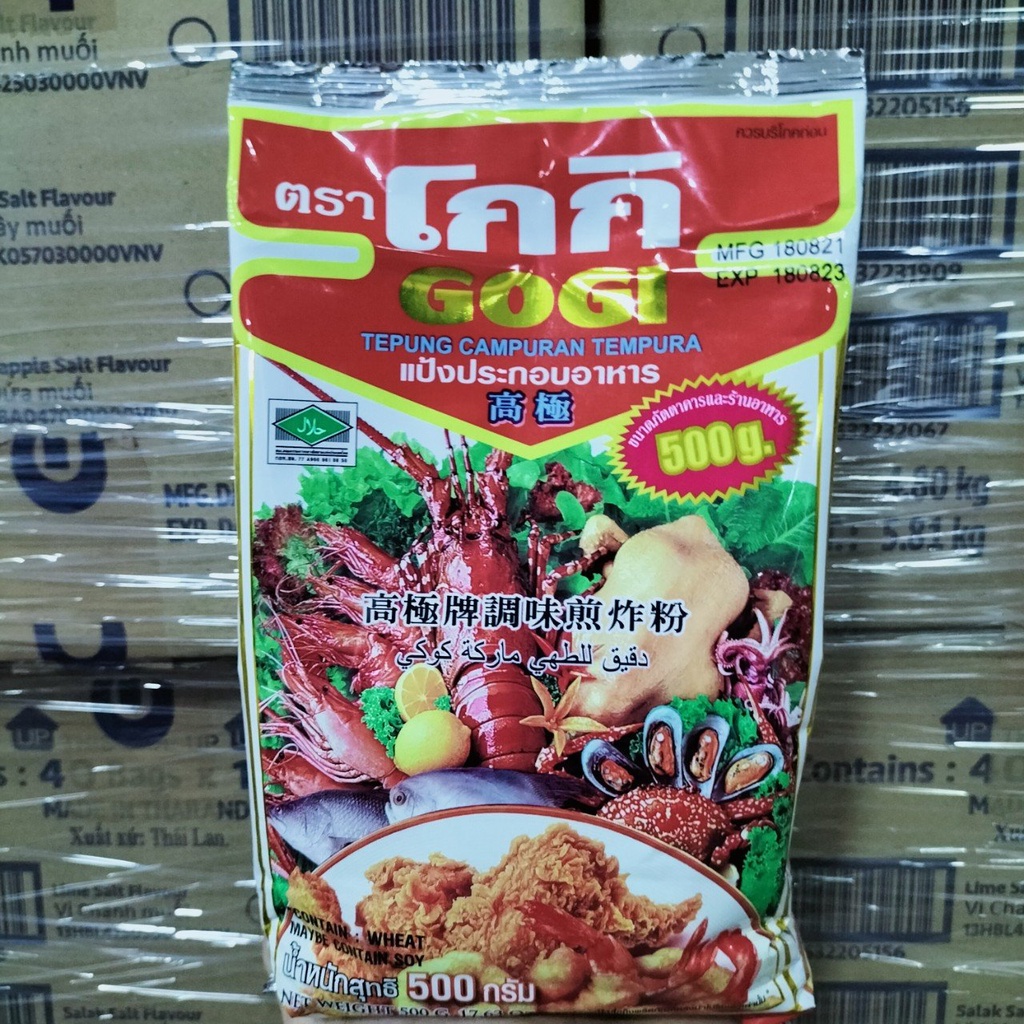 Bột Chiên Hải Sản GOGI Thái Lan 500g - Gia Vị Nấu Ăn Thần Thánh
