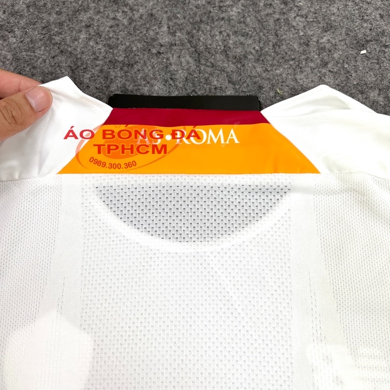 AS ROMA mùa 21/22 - Áo Bóng đá bản PLAYER hàng Thái - ROMA TRẮNG 21/22
