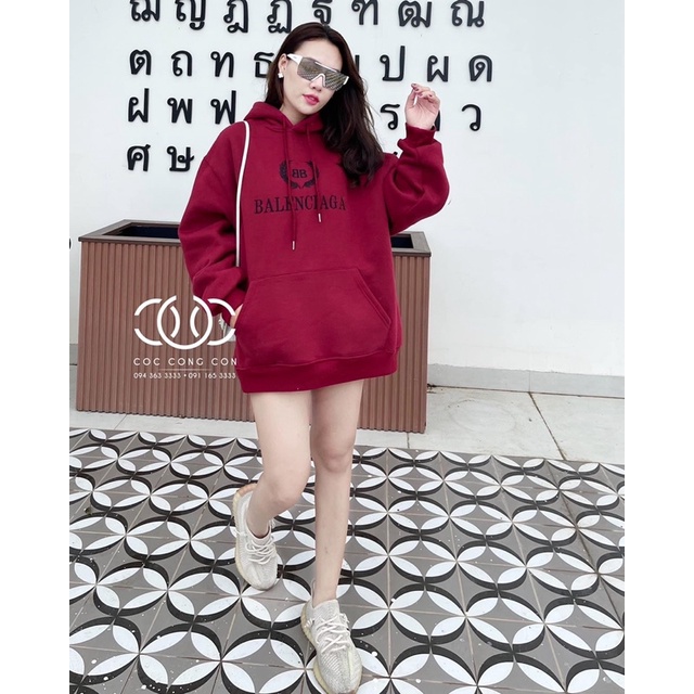 BÁN SỈ ÁO NỈ MŨ HOODI BA.LENN NỮ 2 MÀU | BigBuy360 - bigbuy360.vn