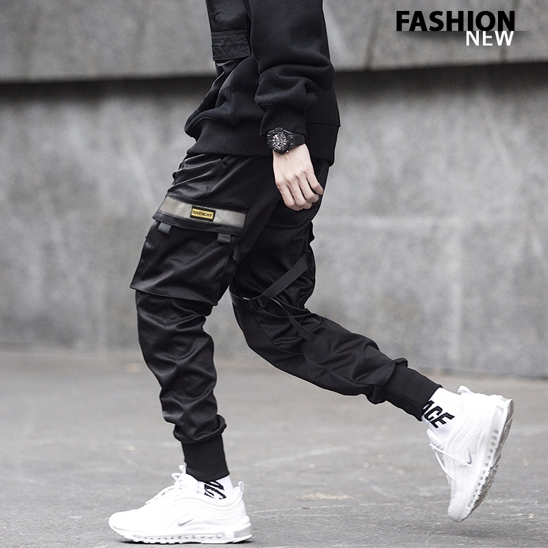 Quần thể thao nam kaki mã TT42-Q Quần jogger nam Black túi hộp bó ống Hàn Quốc chất vải đẹp ống dài mùa hè