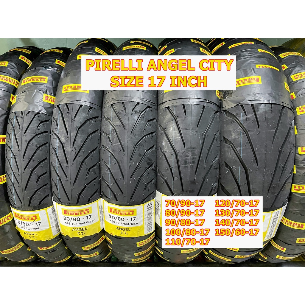 Vỏ Pirelli Angel City, Angel Scooter cho Exciter Winner Raider Satria Future Airblade Vario Sh150i Sh300i NVX PCX