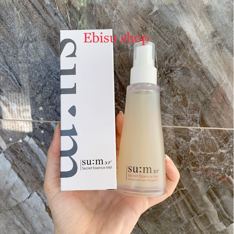 Xịt Khoáng Nước Thần Su:m37 Secret Essence Mist 60ml