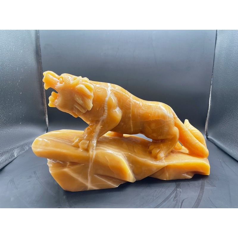 Tượng Hổ Đá Ngọc Hoàng Long Phong Thuỷ Nặng 14kg