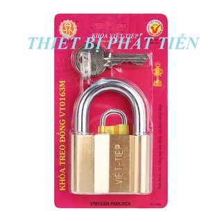 FREESHIP 99K TOÀN QUỐC_Ổ Khóa Việt Tiệp Treo Đồng VT 0163M (Chính Hãng)