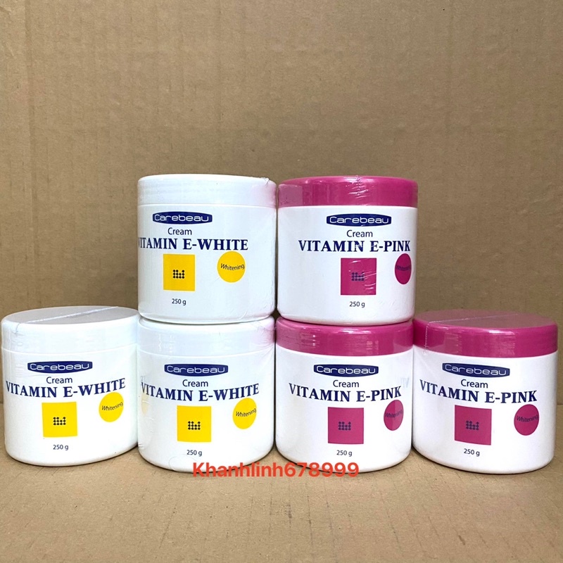 Kem dưỡng da Vitamin E Carebeau 250g