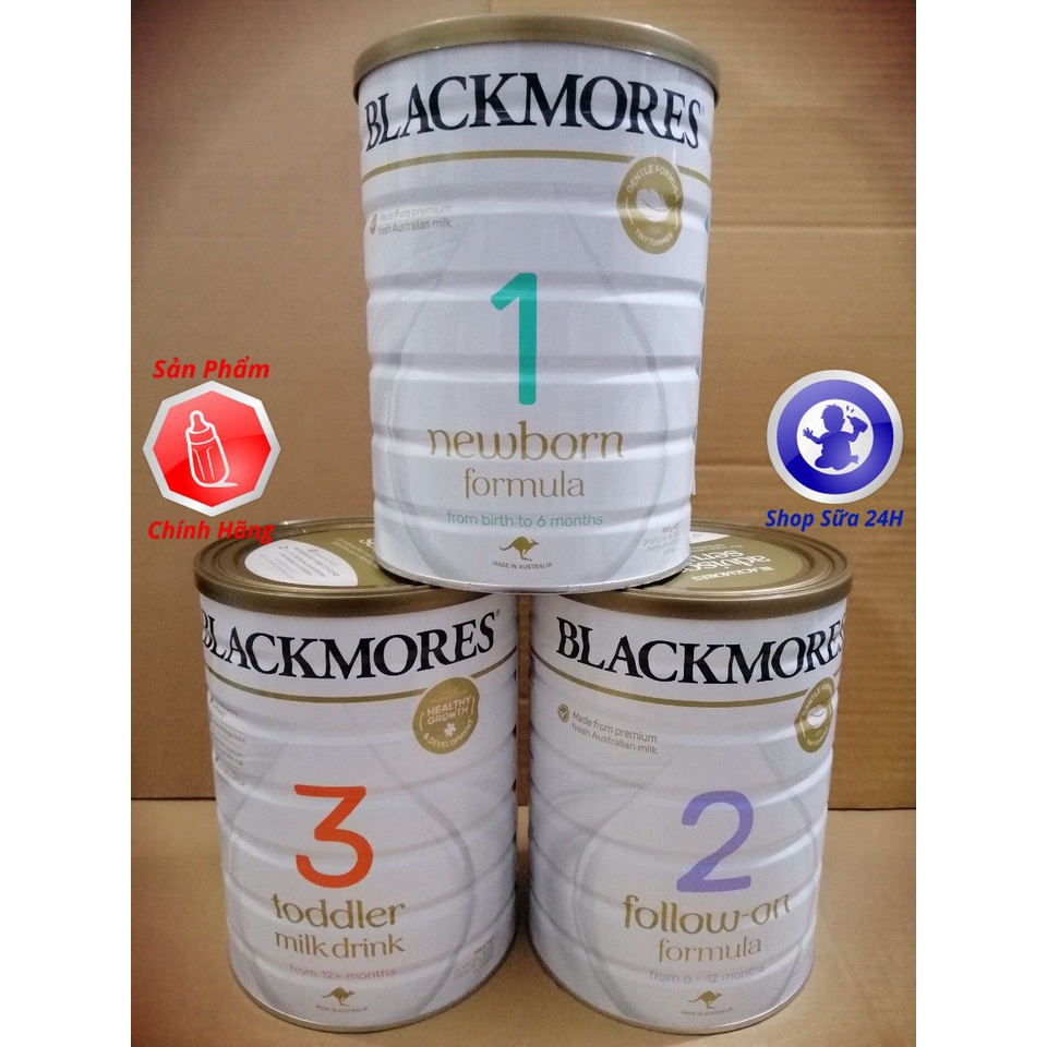 Sữa BLACKMORES ÚC Số 1, 2, 3 Lon 900g