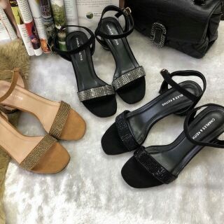 GIÀY SANDAL NỮ ÁNH KIM TUYẾN( Cao 3p, 5p, 7p )