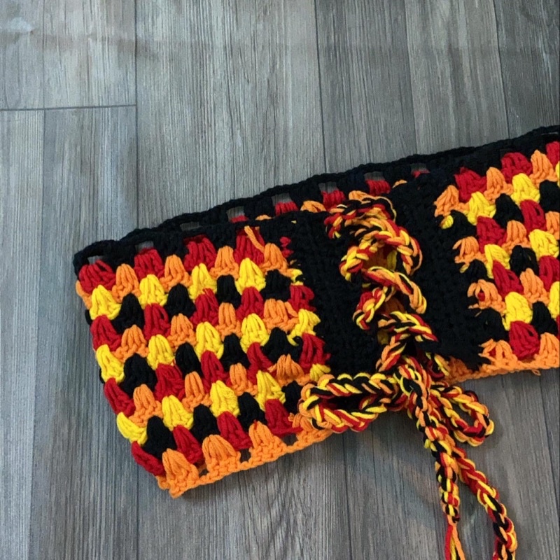 Áo ống phối màu