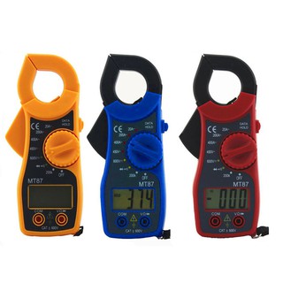 Đồng Hồ Kìm Đo Dòng Điện Ampe Kế MT87 (Màu Đỏ)